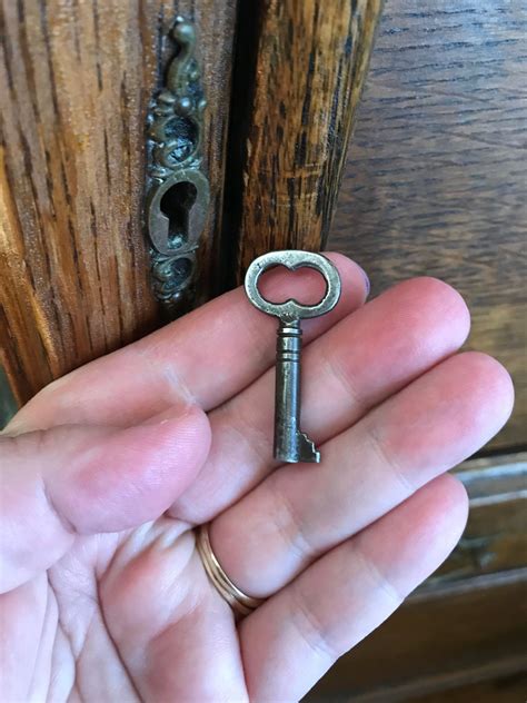 Antique Box with Key for sale 